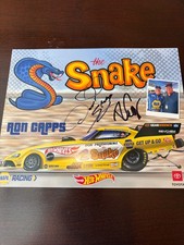 Ron Capps Don The Snake Prudhomme Signed Promo Hero Card Nhra 2023 US Nationals picture