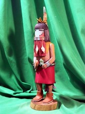Hopi Kachina Doll - The Navajo Longhair Kachina - Rarely Carved picture