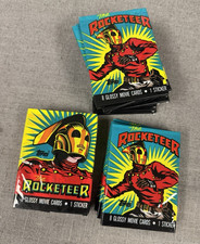 Topps Vintage 1990s the Rocketeer movie glossy trading card pack factory sealed picture