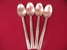 4 Cambridge Sevilla Place Oval Soup Spoons Stainless Steel Flatware 7 3/4