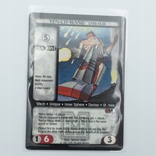 BattleTech CCG Trading Card Game Yen-Lo-Wang CN9-YLW vintage single card picture