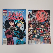 Double Dragon Marvel Comics Issues 1 & 2 Video Game Stars Debut Billy Jimmy Lee picture