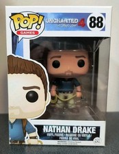 Funko Pop Vinyl: Nathan Drake #88 Blue Shirt Uncharted 4 picture