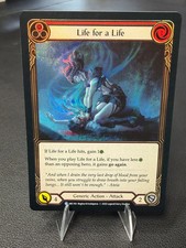 2020 FAB Arcane Rising Life for a Life ARC164 Rainbow Foil Rare picture