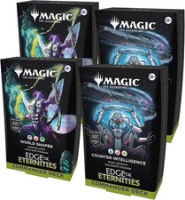 Magic The Gathering Edge of Eternities Commander Deck Bundle 2 of Each Deck (2 W picture