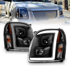 LED Bar Projector, Halogen, LED Car Headlights Set for 2007-2014 GMC Yukon/Yukon picture