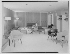Photo:Paterson New Jersey 1958 Obstetrics Reception Room Paterson Clinic picture