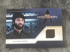 2022 Rittenhouse Star Trek: Discovery S3 Lieutenant Spock Costume Relics #RC60 picture