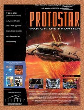 1994 Protostar War On The Frontier PC Original Advertisement / Retro Promo v1 picture