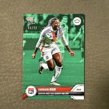 TOPPS NOW 24-2025 UWCL #11 KADIDIATOU DIANI OLYMPIQUE LYONNAIS PARALLEL /99 picture