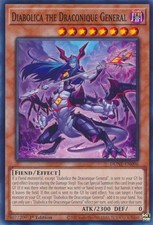 Diabolica the Draconique General 1st Edition Common Duelist Nexus DUNE-EN096 NM picture