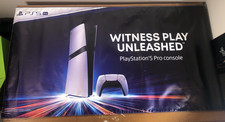 Sony PlayStation 5 OFFICIAL PS5 Store Promotional Vinyl Fabric Poster 48x24 in picture