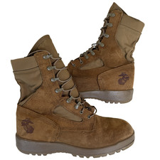 McRae Hot Weather USMC Men's Combat Boots Coyote Brown Marine Corps Size 11.5R picture