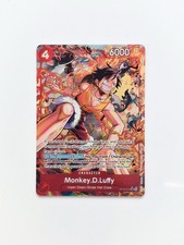 Bandai One Piece TCG Card Monkey D. Luffy OP16-015 SR Foil Alt Art English NM picture
