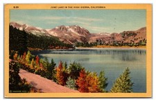 June Lake In The High Sierra, California picture