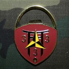 Original USMC 3rd Battalion 3rd Marine Regiment 3/3/3 Challenge Coin picture