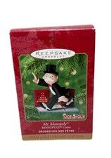 2000 Mr. Monopoly Hallmark Keepsake Christmas Ornament 65th Anniversary Edition picture