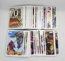 2010 RITTENHOUSE MARVEL 70 YEARS of MARVEL (1-72) COMPLETE SET w/9 CARD TRIBUTE picture