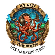 USS Harpers Ferry Crew Member LSD US Navy Veteran Gift Pride 4