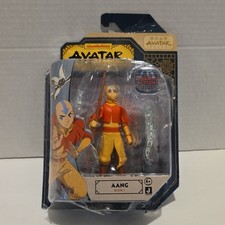 Jazwares Avatar Legends Aang Book 1 Staff Spinning Action Figure open box picture