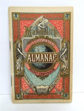 Antique Marshall's Illustrated Almanac & Pocket Compendium 1894 Hartford, Conn. picture