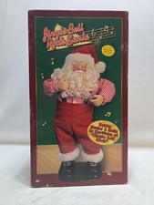 Vtg 1998 Jingle Bell Rock Dancing Santa Claus - Animated Music - Tested picture