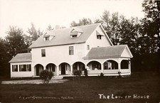 lower house Peterborough NH 1909 RPPC Photo Postcard COPY picture