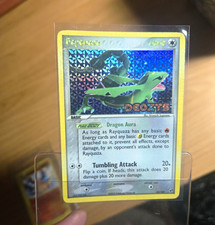 Rayquaza EX Deoxys 22/107 Reverse Holo Rare English 2005 80 HP Basic picture