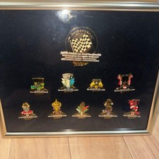 2003 F1 World Champion Commemorative Pin Badge Set Vintage picture