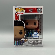 Funko Pop WWE #120 Rocky Maivia The Rock Exclusive w/ Protector New *Vaulted* picture