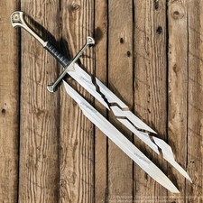 Narsil Sword Broken Shards Hobbit  King Aragorn 52 Inches Lord of the Rings Gift picture