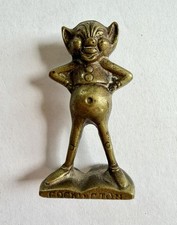 Vintage Brass Cornish Pixie Figure Imp Elf Figurine Cockington 2 1/2” picture