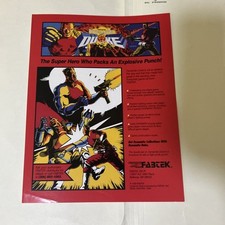 Nos Original factoy Fabtek Dynamite Duke Video arcade Game Flyer picture