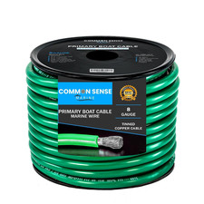 8 Gauge Primary Boat Cable - 30 Ft Marine Grade Wire Tinned Oxygen-Free Copper - picture