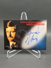 1998 Topps The X-FILES Fight the Future Autograph Card BRUCE HARWOOD picture