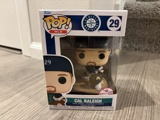 Funko Pop Cal Raleigh 29 Seattle Mariners T-Mobile Park Exclusive Figure picture