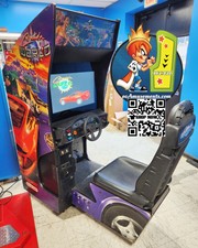 CRUISIN WORLD Sit Down Arcade Racing Driving Video Game Machine Cruisn (27