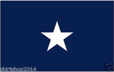 Set of 2 Civil War Blue Bonnie flag decals 4