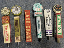 6 Beer Tap Handles, MODERN TIMES, FIDDLEHEAD, BALLAST POINT, BOULEVARD, picture
