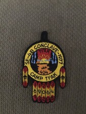 Camp TI’AK  ( Tiak )  SE-4B Conclave Patch From 1977.  Chicksa Yocona OA picture