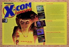 1996 X-Com Apocalypse PC Original Advertisement / Retro Wall Art v2 picture