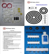 1984 Williams Space Shuttle Pinball Tune-up Kit - Includes Rubber Ring Kit picture