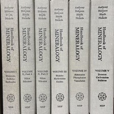 Handbook of Minerology Set, Anthony, Bideaux, Bladh, Nichols picture