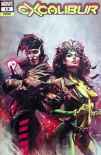 EXCALIBUR #12 - MARCO MASTRAZZO TRADE VARIANT EXCLUSIVE ROGUE GAMBIT 2020 picture
