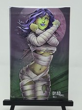 Living Dead Girl #1 KICKSTARTER GREEN SKIN Mummy Cover by Gregbo picture