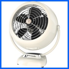 Elegant VFAN Vintage Air Circulator - 3-Speed Metal Table Fan for Home Comfort picture