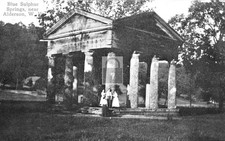 Blue Sulphur Springs Pavilion Alderson West Virginia WV - Reprint picture
