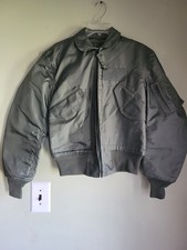 MINT Deadstock USGI CWU- 36/P Nomex Flight Jacket -Valley Apparel Small 34-36 picture