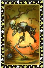 Matthew Kirscht Halloween Postcard Hand 