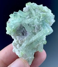 180 Ct Natural Tourmaline Crystal Bunch From Afghanistan picture